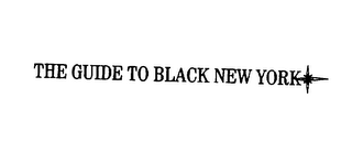 THE GUIDE TO BLACK NEW YORK logo