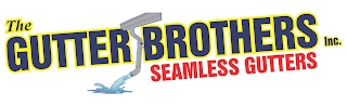 THE GUTTER BROTHERS INC. SEAMLESS GUTTERS logo