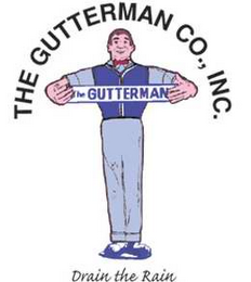 THE GUTTERMAN CO., INC. THE GUTTERMAN DRAIN THE RAIN logo