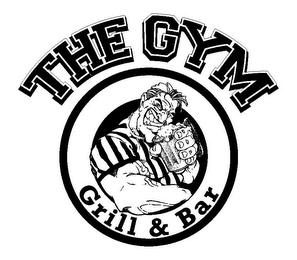 THE GYM GRILL & BAR logo