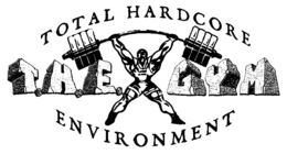 T.H.E. GYM TOTAL HARDCORE ENVIRONMENT logo