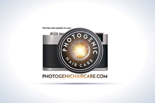 THE HAIR CARE SYSTEM IN A JAR: PHOTOGENIC HAIR CARE PHOTOGENICHAIRCARE.COM logo
