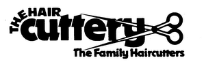 THE HAIR CUTTERY THE FAMILY HAIRCUTTERS logo