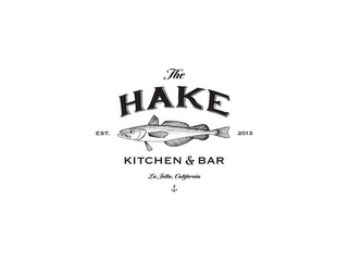 THE HAKE EST. 2013 KITCHEN & BAR logo