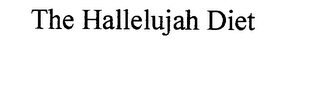 THE HALLELUJAH DIET logo