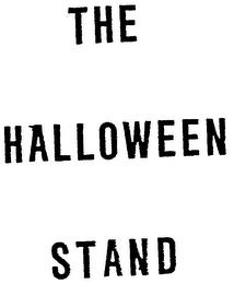 THE HALLOWEEN STAND logo