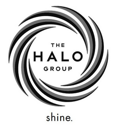 THE HALO GROUP SHINE. logo
