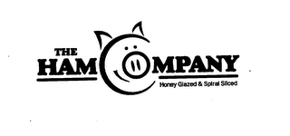 THE HAM COMPANY HONEY GLAZED & SPIRAL SLICED logo