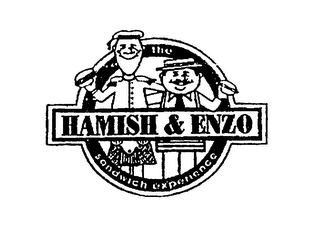THE HAMISH & ENZO SANDWICH EXPERIENCE logo