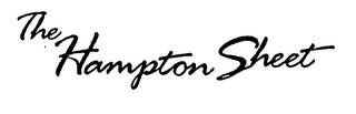 THE HAMPTON SHEET logo