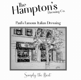 THE HAMPTON'S DRESSING CO. PAUL'S FAMOUS ITALIAN DRESSING SIMPLY THE BEST logo
