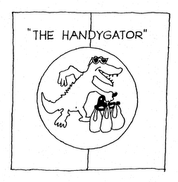 "THE HANDYGATOR" logo