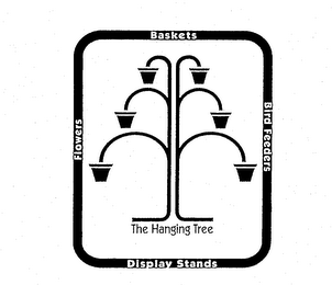 THE HANGING TREE BASKETS FLOWERS DISPLAY STANDS BIRD FEEDERS logo