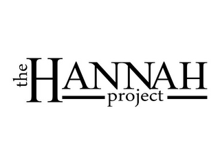THE HANNAH PROJECT logo