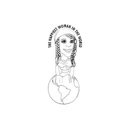 THE HAPPIEST WOMAN IN THE WORLD logo
