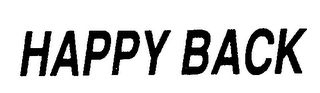 THE HAPPY BACK logo