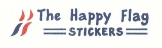 THE HAPPY FLAG STICKERS logo