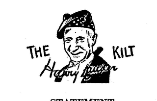 THE HARRY LAUDER KILT logo
