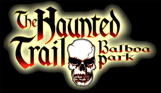 THE HAUNTED TRAIL BALBOA PARK logo