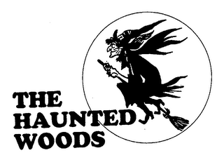 THE HAUNTED WOODS logo