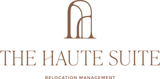 THE HAUTE SUITE RELOCATION MANAGEMENT logo