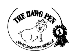 THE HAWG PEN GRAND CHAMPION FORMULA 1 logo