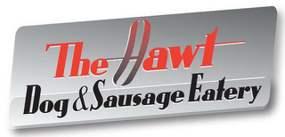 THE HAWT DOG & SAUSAGE EATERY logo