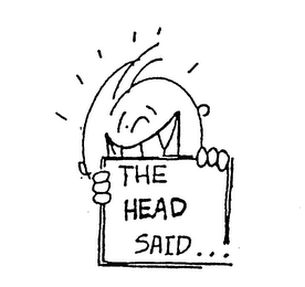 THE HEAD SAID ... logo
