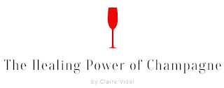THE HEALING POWER OF CHAMPAGNE BY CLAIRE VIDAL logo