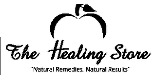 THE HEALING STORE "NATURAL REMEDIES, NATURAL RESULTS" logo