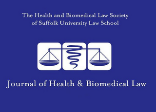 THE HEALTH AND BIOMEDICAL LAW SOCIETY OF SUFFOLK UNIVERSITY LAW SCHOOL JOURNAL OF HEALTH & BIOMEDICAL LAW logo
