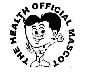THE HEALTH OFFICIAL MASCOT logo