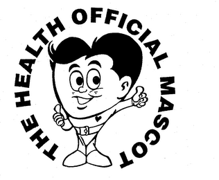 THE HEALTH OFFICIAL MASCOT logo