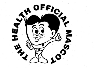 THE HEALTH OFFICIAL MASCOT logo