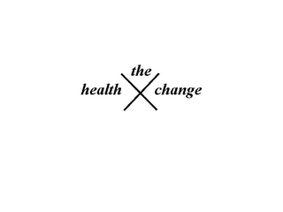 THE HEALTH X CHANGE logo