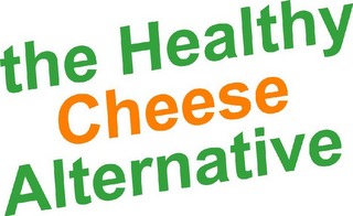 THE HEALTHY CHEESE ALTERNATIVE logo