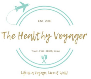 THE HEALTHY VOYAGER EST. 2005 TRAVEL · FOOD ·  HEALTHY LIVING LIFE IS A VOYAGE.  LIVE IT WELL! logo