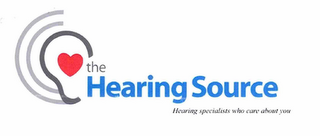 THE HEARING SOURCE HEARING SPECIALISTS WHO CARE ABOUT YOU logo
