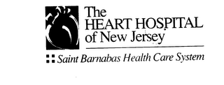 THE HEART HOSPITAL OF NEW JERSEY SAINT BARNABAS HEALTH CARE SYSTEM logo