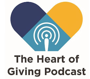THE HEART OF GIVING PODCAST logo