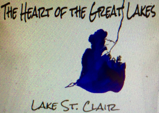 THE HEART OF THE GREAT LAKES LAKE ST. CLAIR logo