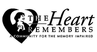 THE HEART REMEMBERS A COMMUNITY FOR THE MEMORY IMPAIRED logo