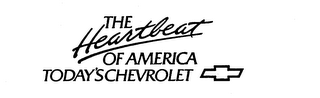THE HEARTBEAT OF AMERICA TODAY'S CHEVROLET logo