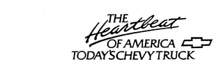 THE HEARTBEAT OF AMERICA TODAY'S CHEVY TRUCK logo