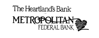 THE HEARTLAND'S BANK METROPOLITAN FEDERAL BANK logo