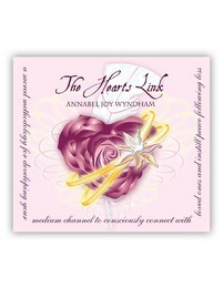 THE HEARTS LINK ANNABEL JOY WYNDHAM A SACRED METHODOLOGY FOR DEVELOPING YOUR MEDIUM CHANNEL TO CONSCIOUSLY CONNECT WITH LOVED ONES AND INSTILL PEACE FOLLOWING LOSS logo