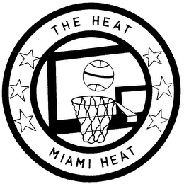 THE HEAT MIAMI HEAT logo