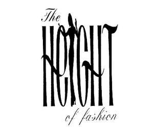 THE HEIGHT OF FASHION logo