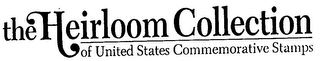 THE HEIRLOOM COLLECTION OF UNITED STATES COMMEMORATIVE STAMPS logo