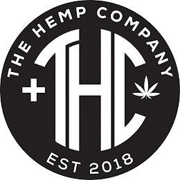 THE HEMP COMPANY THC EST 2018 logo